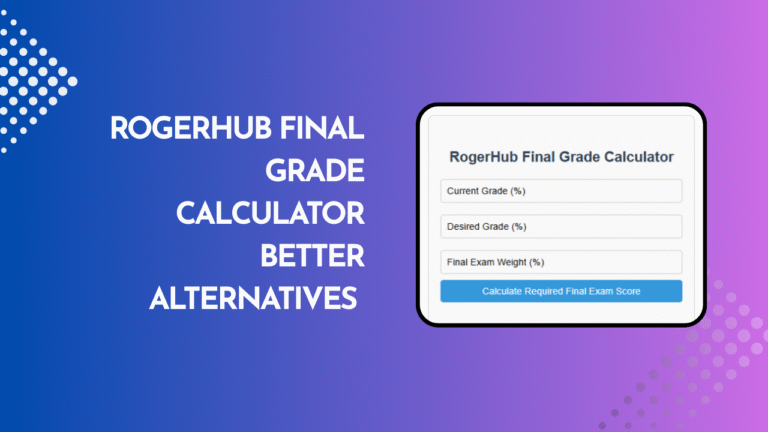 RogerHub Final Grade Calculator