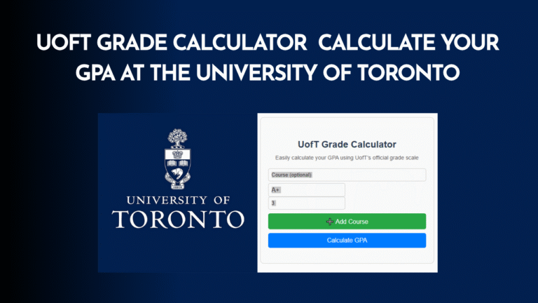UofT Grade Calculator