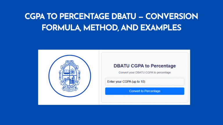 cgpa to percentage goa university